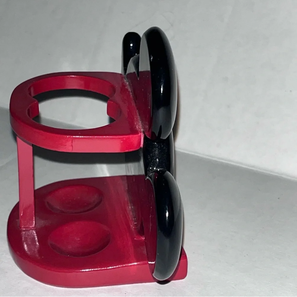 Disney Red and Black Mickey Mouse Toothbrush‎ Holder
